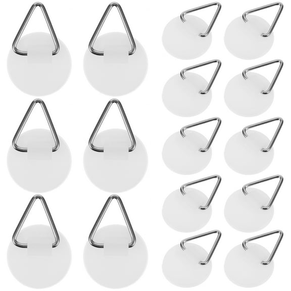 Invisible Wall Hooks Set of 20pcs for Home Plastic and Metal Material