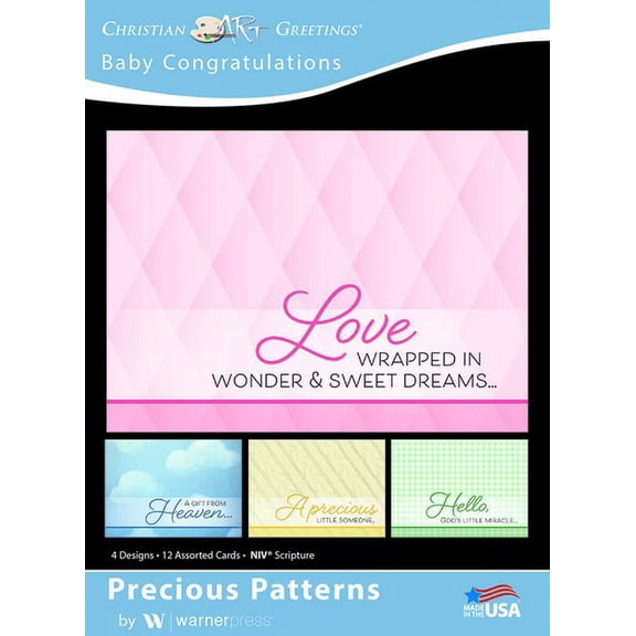 Boxed Cards - Baby Congratulations - Precious Patterns (Other)