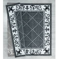 thumbnail image 3 of United Weavers Bristol Area Rug 2050 10972 Altamont Grey Scrolls Diamonds 7' 10 x 7' 10" Rectangle, 3 of 3