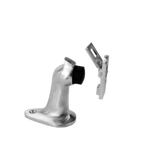 Don-Jo Manufacturing 1453-626 Butée de Porte Chromée Brillante avec Support