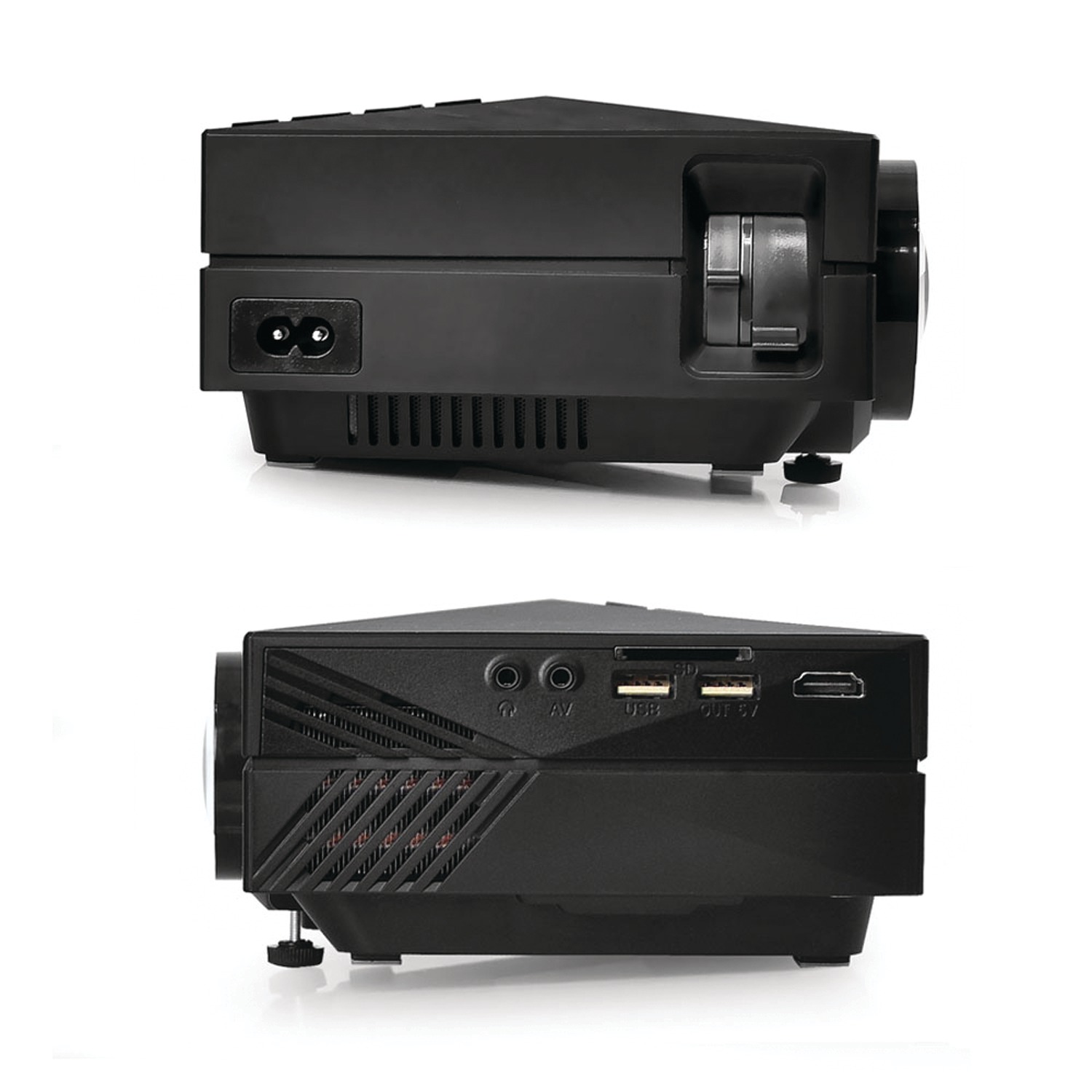 Pyle Home PRJG82 1080p HD Compact Digital Multimedia Projector