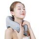 thumbnail image 2 of Masajeador de cuello con protección para el cuello, compresas calientes para amasar el cuello, almohada de masaje en forma de U, masajeador de vértebras cervicales portátil recargable por Bluetooth, 2 of 5