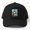Black, variant on Collingwood Farmers Market Baseball Hat, Ontario Market Scene on Black Background Design, Cap
