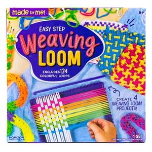Made By Me Easy Step Weaving Loom with 134 Loops
