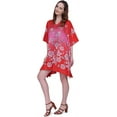 thumbnail image 2 of Miss Lavish London Kaftan Dress - Caftans for Women - Women's Caftans Suiting Teens to Adult Women in Regular to Plus Size (159-Red 6-12), 2 of 5