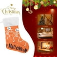 thumbnail image 6 of SKYSONIC 1PCS Skeleton Dance Christmas Stockings Family Holiday Party Personalized Gift Christmas Decorations Mantel Decor 12 x18 Inch, 6 of 7