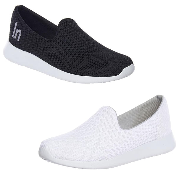 Tenis Mujer 2x1 Ligeros Slip On Flexibles Confort Casual multicolor 24 Incógnita 088D2L