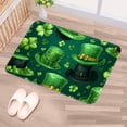 thumbnail image 5 of Saint Patrick's Day Non-Slip Polyester Door Carpet Kitchen Mat Door Mat, Machine Washable, 5 of 6