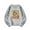 AB597 Grey, variant on Tisuna Toddler Crewneck Back To School Sweatshirts Girls Breathable Cartoon Print Sweatshirt Teen And Youth Daily Party Long Sleeve Tops Clothes Size 3-4 Years