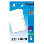 Avery Premium Collated Legal Dividers Avery Style, Legal Size, 1-25 & Table of Contents Tab Set (11371)