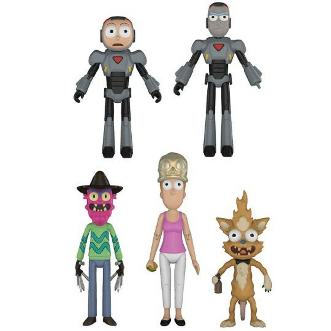 Rick and Morty Action Figure Bundle - Includes the 5 Figures - Walmart.com - Walmart.com