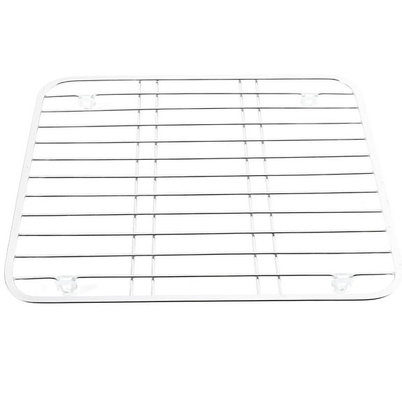 Rollbacks & More 304 Stainless Steel Sink Drainer Rack Multifunctional Kitchen Fruit Vegetable Dish Drying Protector Grid