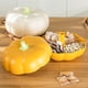 thumbnail image 2 of Ounissouiy Bandeja de aperitivos desmontable de ABS en forma de calabaza para un práctico almacenamiento de palillos de dientes, caja de Almacenamiento y organización del hogar blanco, 2 of 6