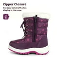 thumbnail image 4 of Apakowa Kids Girls Boys Insulated Fur Winter Warm Snow Boots (Toddler/Little Kid), 4 of 8