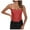 G-Red, variant on Women Lace Top Control Corset Bustier Spaghetti Strap Beauty Fit Corset Slender Backless Boned Party Crop Tummy Shrink Top