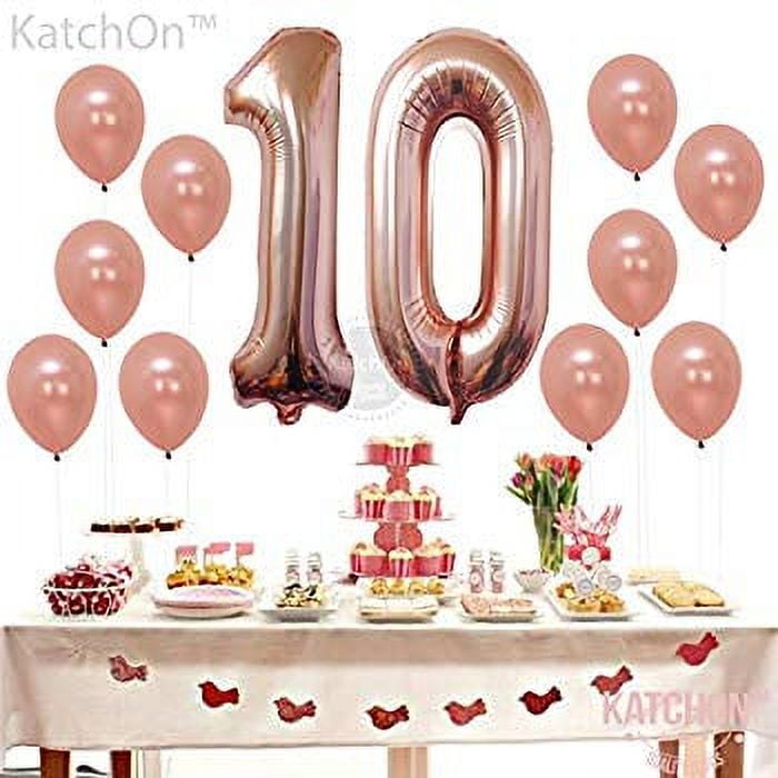 KatchOn, Big Gold Number 3 Balloon - 40 Inch | Gold 3 Balloon Number, 3rd  Birthday Decorations for Boys | 3 Year Old Balloons Birthday | Gold 3