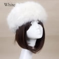 thumbnail image 5 of Jkerther Thick Fluffy Russian Cap Faux Fur Headband Hat Winter Earwarmer Ski Hats For Women, 5 of 5