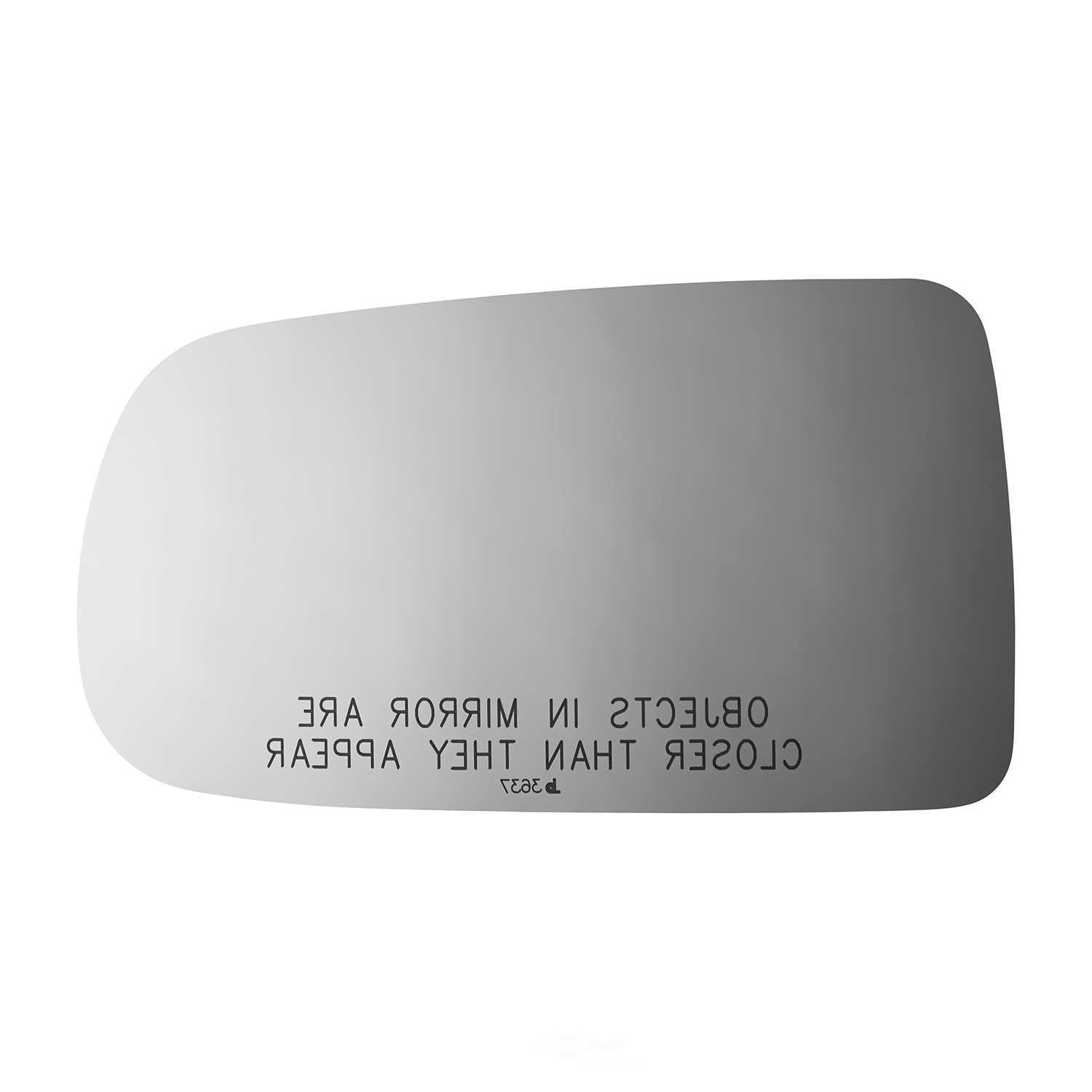 Burco Side View Mirror Replacement Glass - Clear Glass - 3637