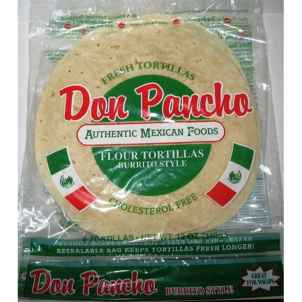 Don Pancho 10" Flour Tortillas
