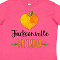 thumbnail image 4 of Inktastic Jacksonville Florida Orange in Heart Boys or Girls Toddler T-Shirt, 4 of 5