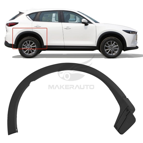 For Mazda CX5 2022-2024 Rear Passenger Fender Flare Wheelhouse Molding KPF151W50