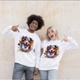 thumbnail image 4 of Australian Shepherd Portrait Watercolor Vintage Retro Styles Sweatshirt Unisex Merch Aussie Dog Lover Gifts - 00001, 4 of 6