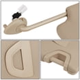 thumbnail image 2 of DNA Motoring Tan Factory Style Driver Left Side Sun Visor with Mirror and Vanity Light For 2008 to 2012 Honda Accord, 2 of 6