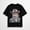 Black-48, variant on Cat Daddy Vintage Eighties Style Cat Retro Distressed T-Shirt