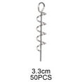 thumbnail image 1 of 50pcs Spring Lock Fishing Hook Centering Pin for Soft Lure Bait Worm Crank, 1 of 8