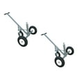thumbnail image 1 of Tow Tuff Adjustable Solid Steel 800 lb Capacity Trailer Dolly w/ Caster (2 Pack), 1 of 6