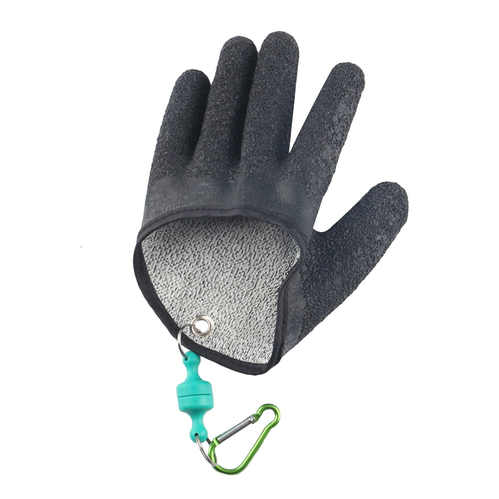 Details about   Anti-slip Fishing Gloves  Fingerless Waterproof Sun Protection  Fish Gloves 