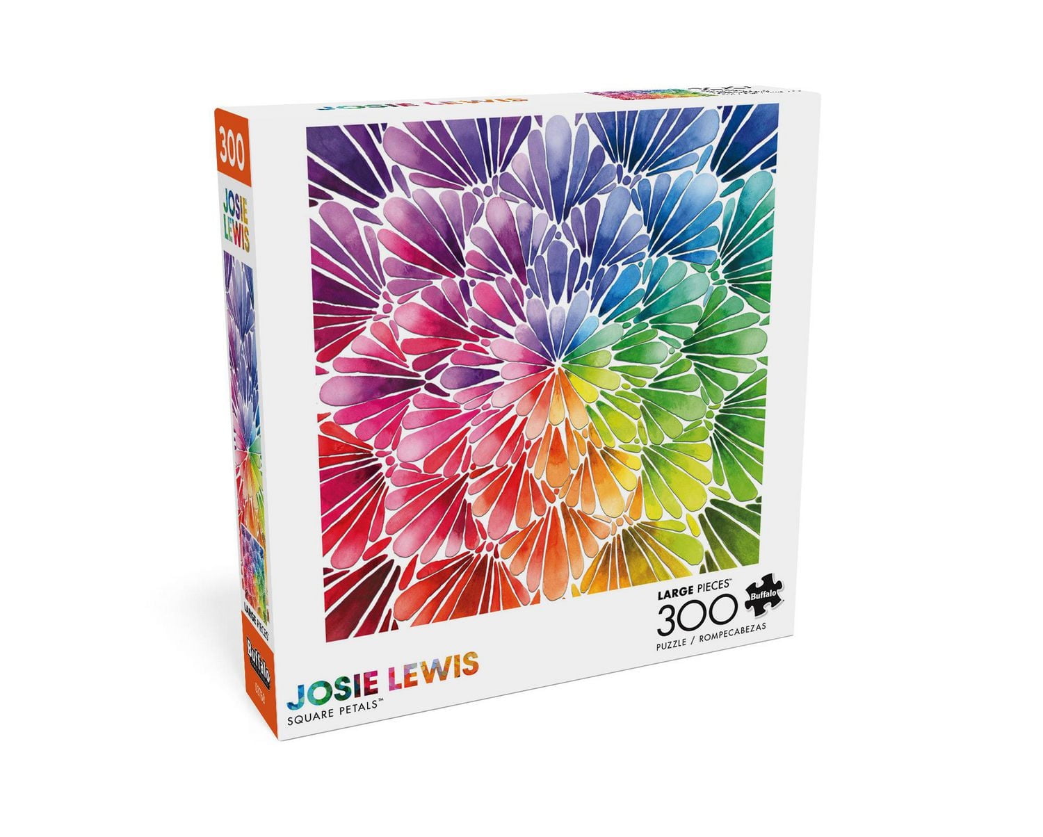 Buffalo Games - Le puzzle Josie Lewis - Square Petals - en 300 pièces