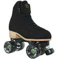 thumbnail image 2 of Jackson - Vista Viper Roller Skates for Women and Girls with Atom Pulse Lite Wheels, High Top Suede Quad Skates, (Black), 2 of 3