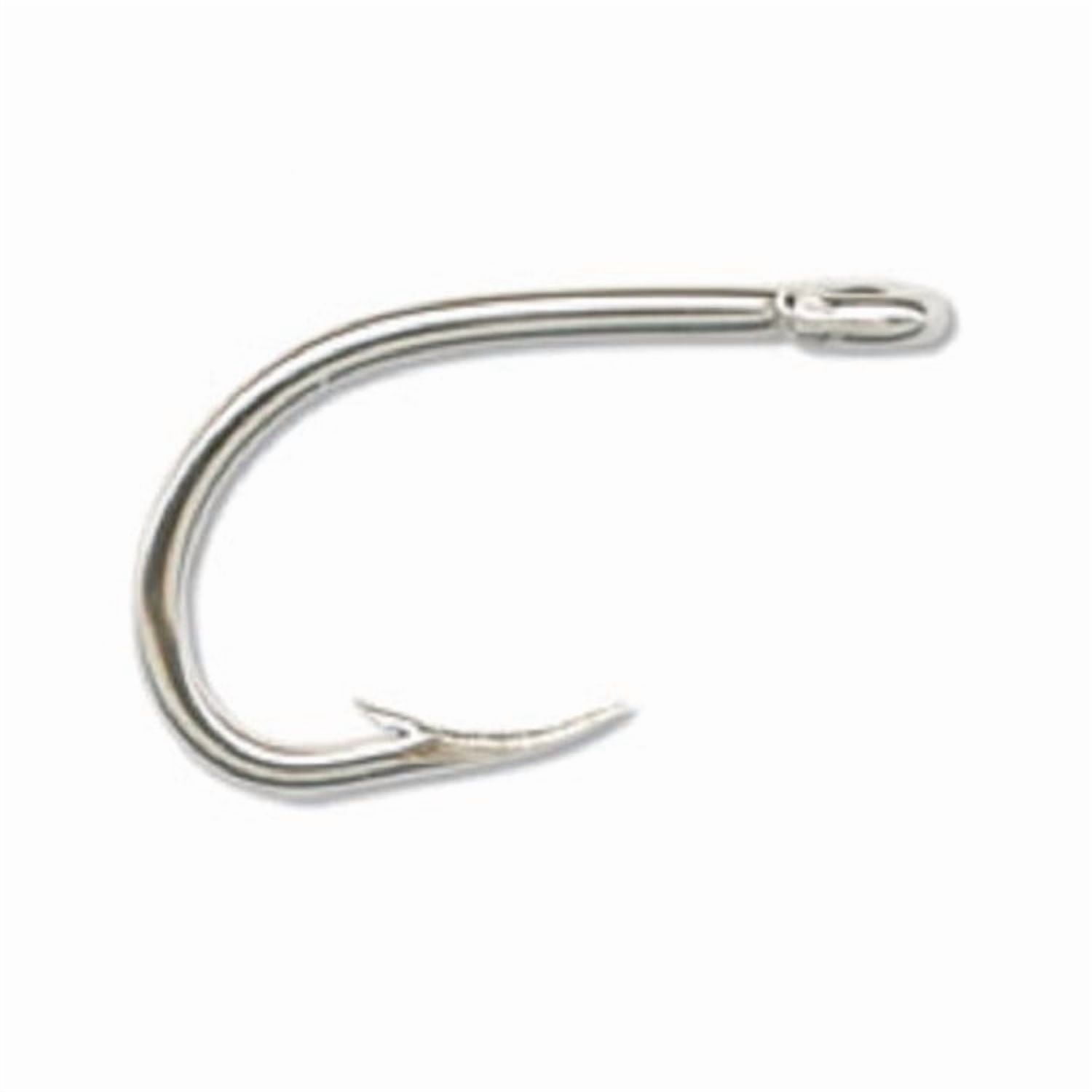 Mustad 34007 O'Shaughnessy Forged Fishing Hook - Stainless Steel, Size 7/0, Pack Of 100 - View #6