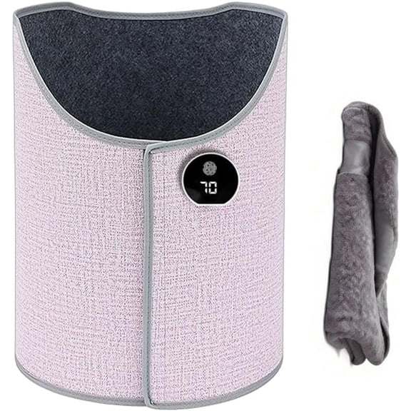2026 New Under Desk Leg Warmer, Under Desk Foot Warmer for Office, Foldable Leg Heater Unders Desks, Portable Personal Electric Panel Space Heater, Essentials Supplies for Women Men(pink)