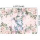 thumbnail image 2 of Fondo de 6,5 x 5 pies con diseño de elefante y flores rosas para baby shower, revelación de género, bonito elefante floral, fotomatón, para bebé recién nacido, cumpleaños, fotografía de niña, 2 of 5