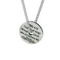 thumbnail image 2 of Woman's Stainless Steel Basketball Necklace-Phil 4:13 by Shields of Strength, 2 of 3