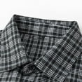 thumbnail image 4 of Aloohaidyvio George Men's Flannel Plaid Shirts Long Sleeve Casual Button Down Shirt with Pockets, 4 of 5