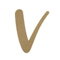 thumbnail image 1 of Wooden Letter Unfinished, Beloved Teacher Font, Craft Cutout, 1 of 3