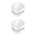 thumbnail image 4 of sweethay Aspirador de polvo USB, funcionamiento práctico y silencioso, aspirador de escritorio giratorio blanco blanco 2Conjunto, 4 of 6