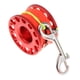 thumbnail image 5 of Carrete de buceo con clip de presión de perno de doble cara, carrete de de bobina de buceo, carrete de bobina de de buceo para actividades s Carrete rojo, 5 of 8