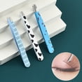 thumbnail image 2 of Professional Eyebrow Tweezers Stainless Steel Slanted Eyebrow Clips Makeup Tools, 2 of 8