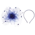 thumbnail image 1 of Shisuyan Femmes Fascinator Gaze Bleue 1Pcs 10.2x8.3 Po, 1 of 9