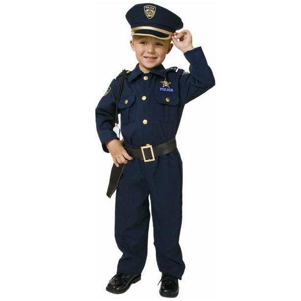 Ensemble de costumes d'habillage de police de luxe primé - Par Dress Up  America 