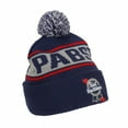 thumbnail image 2 of Pabst Blue Ribbon Jacquard and Embroidered Logo Knit Beanie with Pom, 2 of 5