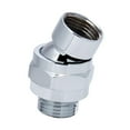 thumbnail image 4 of Luzkey Universal Swivel Joint Shower Head Direct Installation Wall Mounted Shower Nozzle Adapter Adjustable Joint for Bathroom Home, 4 of 8
