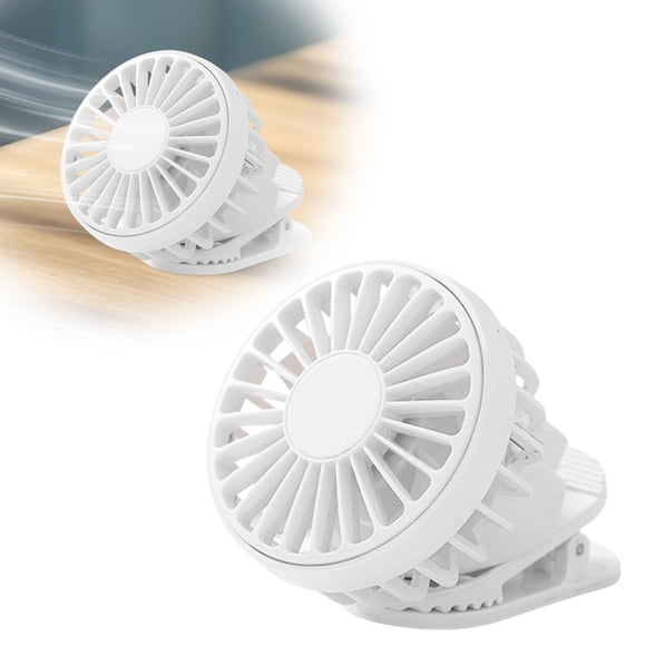 WIFKLSIIPG Mini Solar Fan Hat Clip – USB Rechargeable & Solar Powered Fan for Outdoor Work Three Wind Speeds Hands Suitable for Outdoor Hiking and Camping Suitable for Baseball Caps