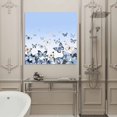 thumbnail image 4 of Wall Art Prints, Blue Butterflies Framed Canvas Prints for Bedroom Living Room Bathroom Office, Elegant Pastoral Watercolor Gallery Wrap Wall Art Poster for Gifts Home Decor 12"x12", 4 of 9