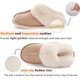 thumbnail image 5 of Pantuflas de espuma viscoelástica JAMW para Mujer, 5 of 5