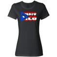 thumbnail image 3 of Inktastic Puerto Rico Flag in Text Women's T-Shirt, 3 of 5